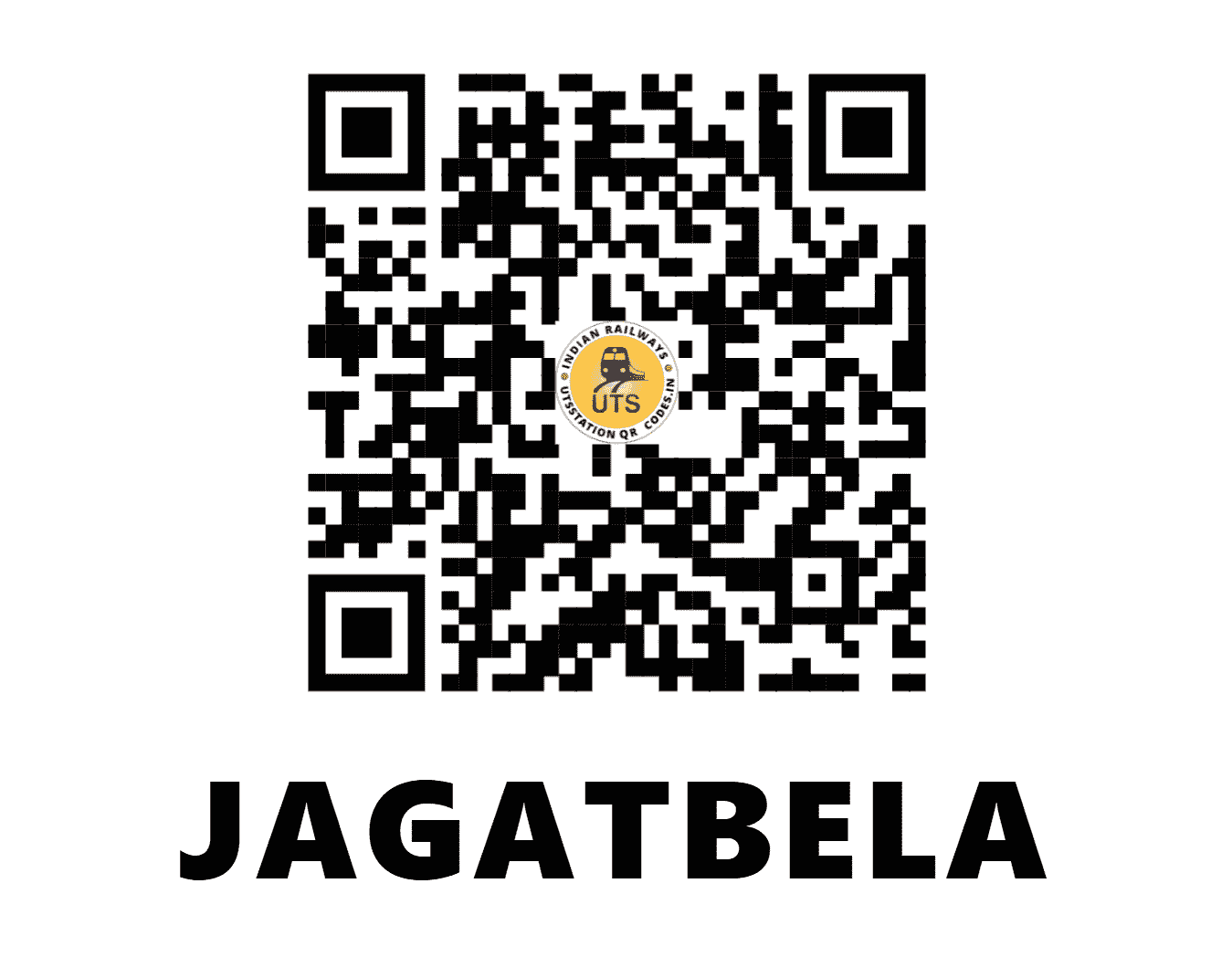 UTS QR Code for JAGATBELA - JTB - NE (UTTAR PRADESH)